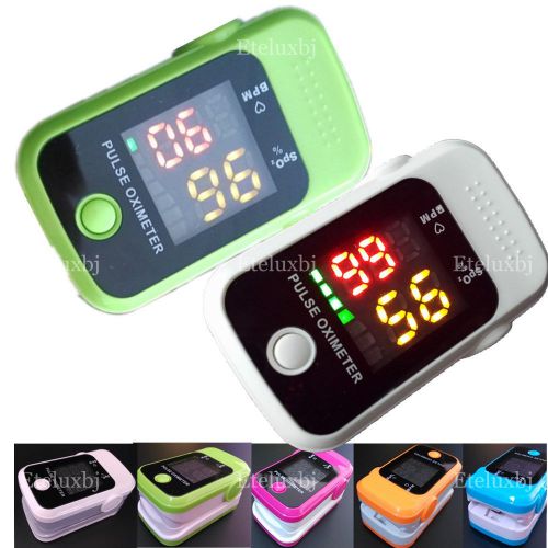 New ce led finger pulse oximeter oximetro blood oxygen spo2 pr monitor for sale