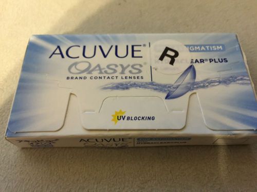 6 Pack Acuvue Oasys for Astigmatism Contact Lenses - D:-1.50 Cyl:-2.25 Axis:010