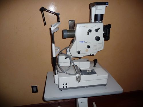Topcon 50X Retinal Fundus Camera-With Power Table