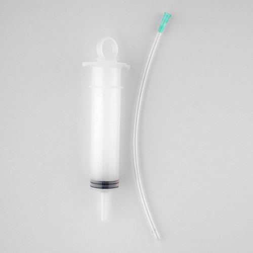 New Sterile 100ML Plastic Medical Syringe For Lab Hydroponics +Tubing