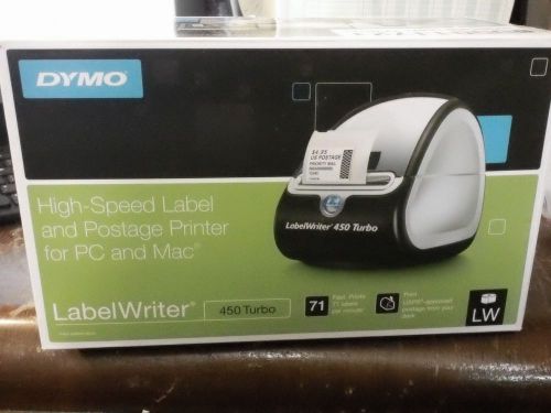 Dymo LabelWriter 450 Turbo Label Thermal Printer NEW IN BOX