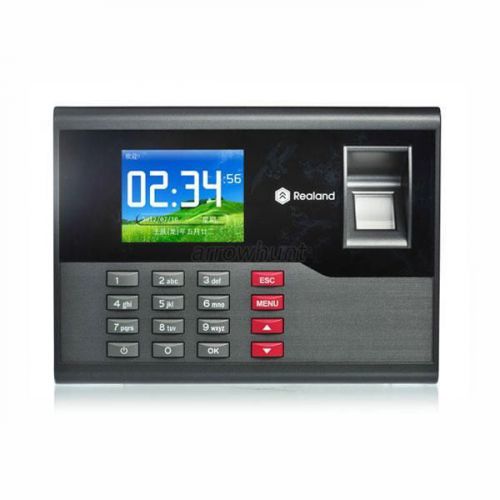 Fingerprint time clock attendance employee rfid reader fingerprint+password+tcp for sale