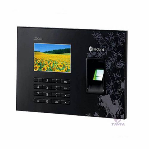Really fingerprint attendance machine zdc50 usb disk english system color screen for sale