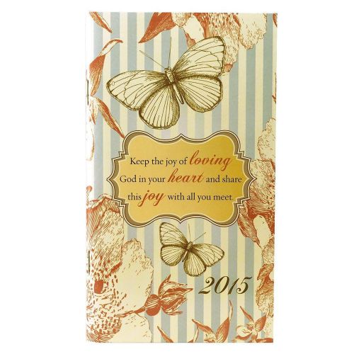 2015 Keep the Joy Small Pocket Daily Planner By Christian Art Gift 368458