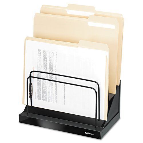Fellowes fel8038701 step file six 1&#034; sections 11-1/0&#034; x 7-1/10&#034; x 10-1/2&#034; in bla for sale