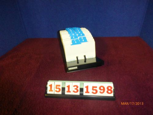 ROLODEX TRAY TYPE PRE-OWNED