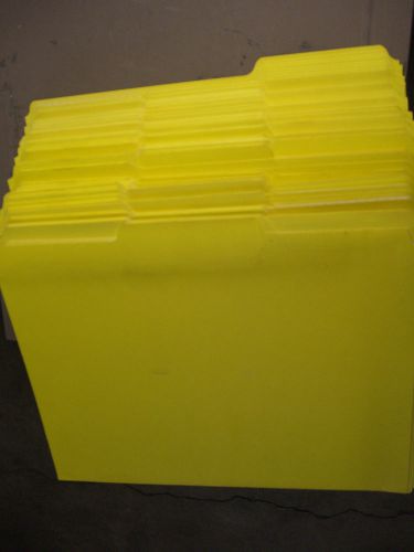 100 File Folders 1/3 Tab Reinforced  Letter Size Heavy Paper Stock