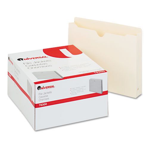 Economical file jackets with two inch expansion, letter, 11 point manila, 50/box for sale