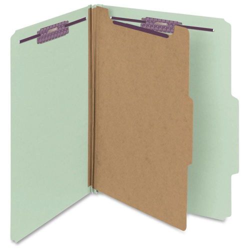 Smead straight-line colored classification folder for sale