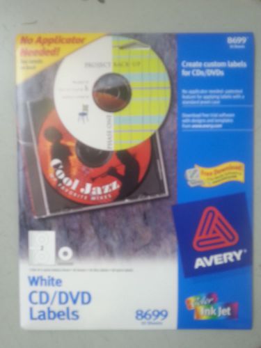 Avery Ink Jet 8699 Matte White CD Labels