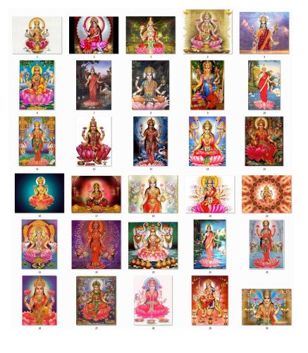 30 square stickers envelope seals favor tags goddess lakshmi buy3 get1 free (l1) for sale