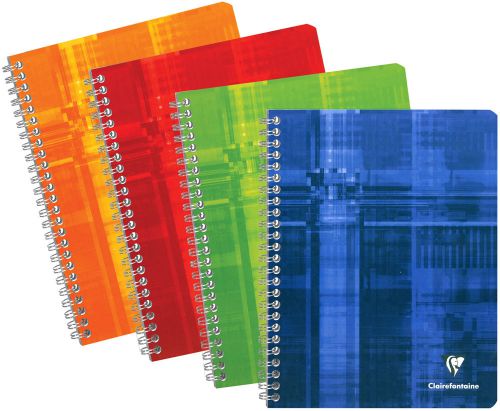 Clairefontaine 8731 wirebound notebook, 6.75&#034; x 8.63&#034;, french ruled for sale