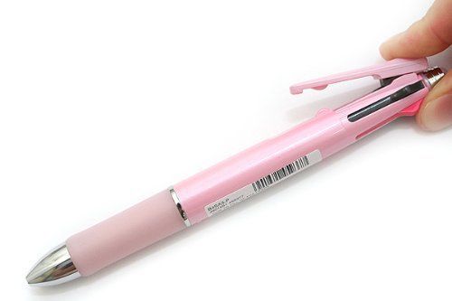 Zebra b4sa3 clip-on multi 1000s multifunctional pen - light pink barrel for sale