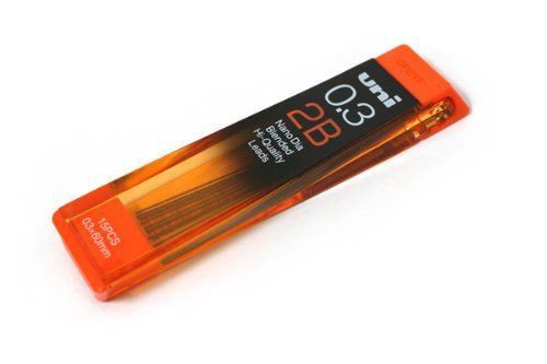 Uni NanoDia Pencil Lead 0.3 mm 2B(Japan Import)