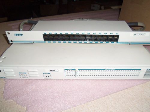 ADTRAN MX2800 1210090L1 WITH PATCH PANEL 12100291L1 WITH CABLES NICE !!!