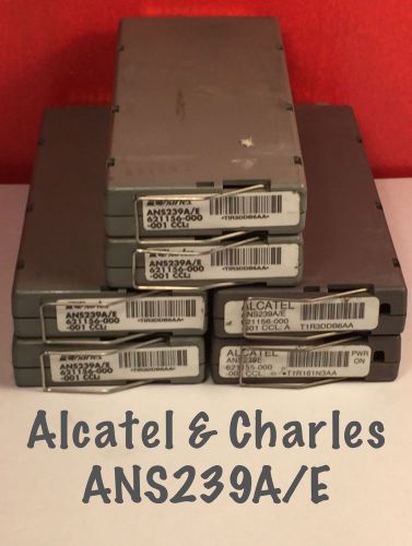6 Alcatel &amp; Charles 239 T1 Line Repeater Module Card 621156-000-001 ANS239A/E