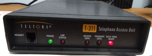 Teltone T-311-C-01 Telephone Access Unit w/ &amp; Power Supply  Free Fast Shipping!