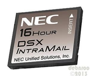 NEC DSX Systems VM DSX IntraMailPro 4Port 16Hr Voicemail NEC-1091051