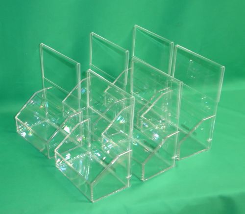 6 fundraising charity donation boxes signholdersnolocks for sale