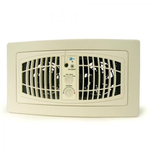 Airflow breeze register booster fan for 6x10 or 6x12 register (almond) for sale