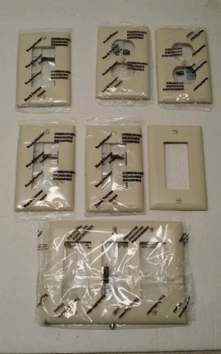 New electrical gang plate/ switch  covers, lot