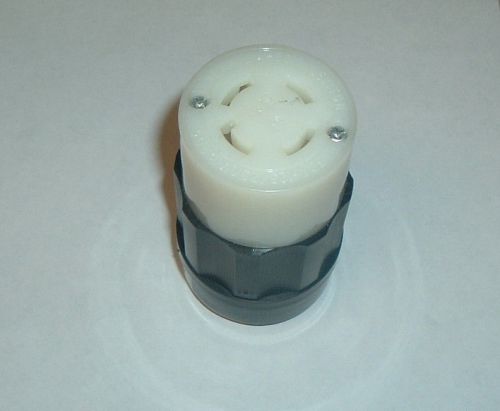 Leviton 2733 Locking Connector 30A 480V 3-Pole 4-Wire 3 phase 2733