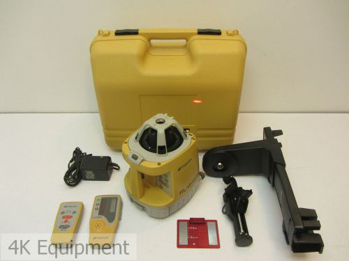 Topcon rl-vh4dr smartscan interior rotating laser level, rc-40 remote, ls-80a for sale