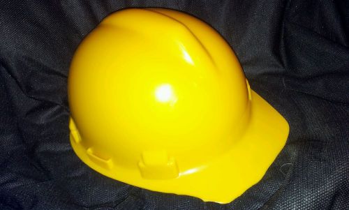 Willson Class A, B Hard Hat Yellow Great For Logos Decals no suspension