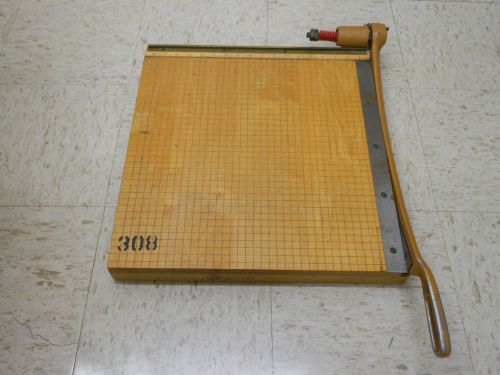 Vintage Ingento 1152 18&#034; Guillotine Paper Cutter