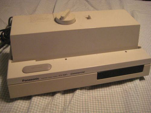 Panasonic KX-30P1 Commercial Electric 3-Hole Punch with Tray - WORKS PERFECT!