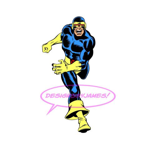 Cyclops X-Men Vector Art  Clipart