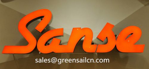 Customized outdoor 3d led lighting channel letters light box sign signboard logo for sale