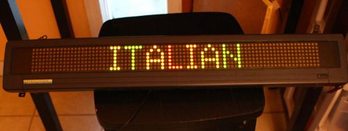 Beta-Brite Electronic Color Message Display
