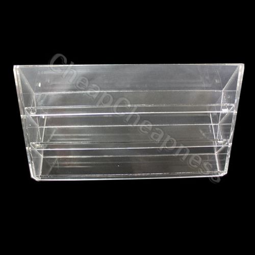 Enduring New 3mm Clear Acrylic Stand Holder For Nail Plish Lipstick Display TBUS
