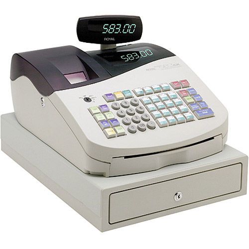 Royal alpha583cx heavy duty cash register (14509x) retail or restaurant use for sale