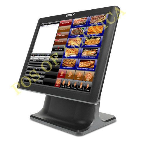 Pos-x evo ion fit 15&#034; fanless aio touchcomputer pos for aldelo xera pos new for sale