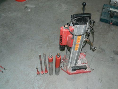 HILTI DCM-1 Diamond Core Machine Used with bits