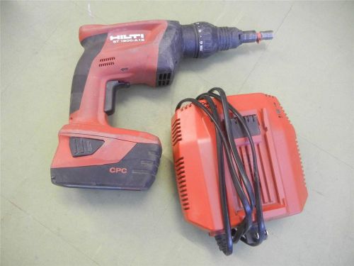 HILTI ST1800-A18 Torque Screwdriver Drill  with battery and charger works Great