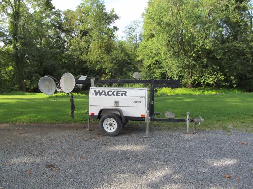 2005 wacker ltc4, portable light tower, generator, diesel, allmand, ir, genie for sale