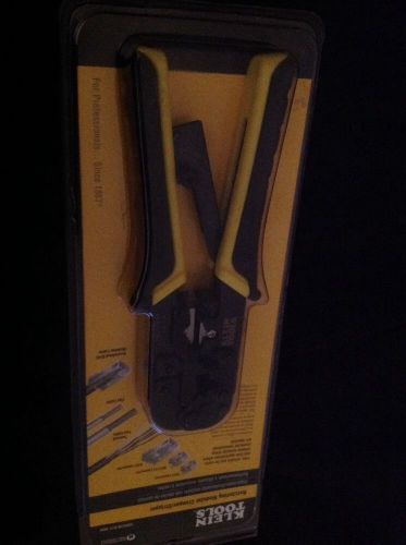 New Klein Tools VDV226-011-SEN Ratcheting Modular Crimper/Stripper/Cutter Never