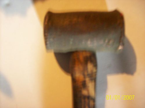 Brass hammer used about 3 lbs