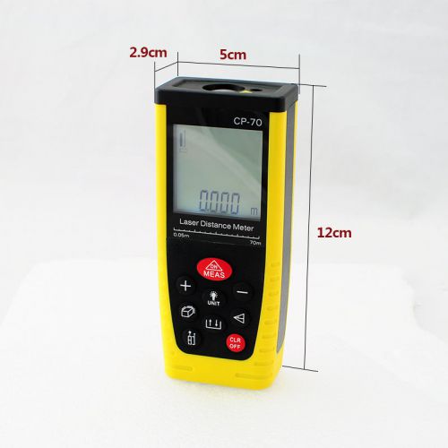 70M Handheld Laser Rangefinder Distance Meter Volume Area Measure Tool