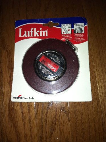 Lufkin HW50 3/8&#034; x 50&#039; Yellow Clad Steel Tape Measure (LS331-1)