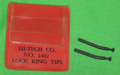 Hi-Tech #1402 Repl. Tips for #1234s,1221s and 1234 Snap Ring Pliers  USA Made