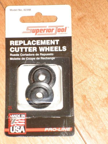 Superior Tools Replacement Cutter Wheels Model # 42348 BRAND NEW