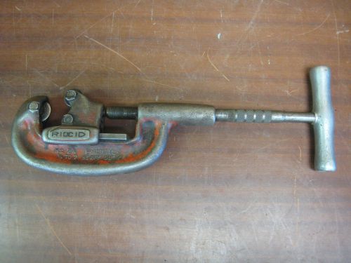 Ridgid # 2A Heavy Duty Pipe Cutter 1/8&#034;-2&#034; Capacity 32820 Used Free Shipping