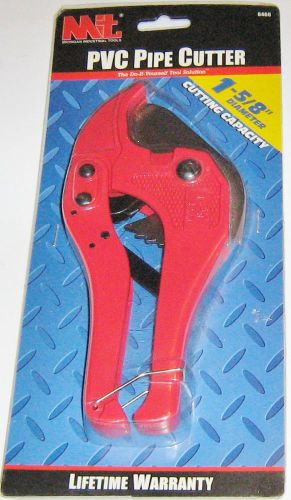 New michigan industrial tools pvc pipe cutter #6466 cuts up to 1-5/8&#034; diameter for sale