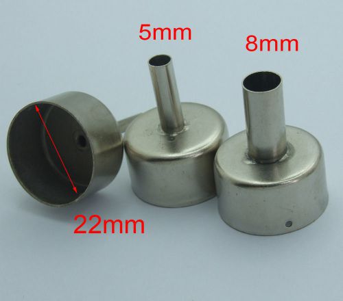 2pcs nozzle ? 5mm 8mm for 858 soldering station 8586 868 hot air stations gun for sale