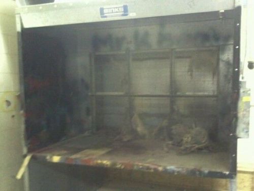 Brinks paint spray booth