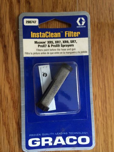 NEW OEM Graco InstaClean Filter 288747